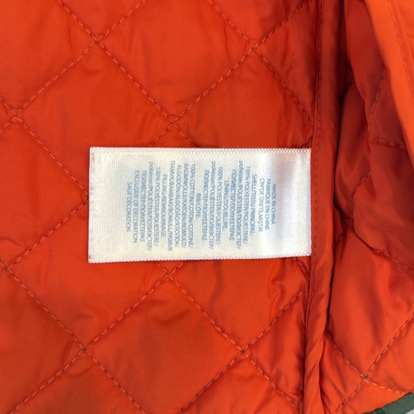 Ralph Lauren Boys Quilted Vest with Orange Lining size 18 months - Picture 2 of 3